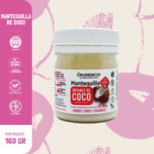 MANTEQUILLA DE COCO 160ML