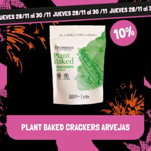 PLANT BAKED CRACKER ARVEJA