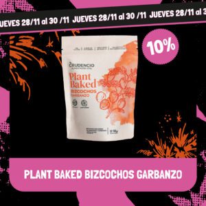 PLANT BAKED BIZCOCHO GARBANZO