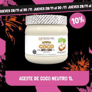 ACEITE DE COCO NEUTRO 1L