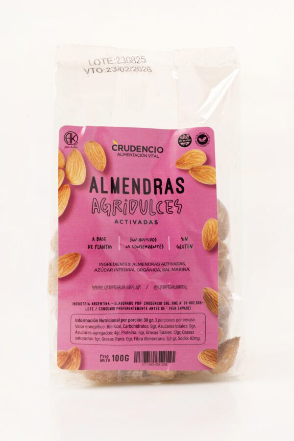 ALMENDRAS ACTIVADAS AGRIDULCES - Image 2