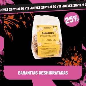 BANANITAS DESHIDRATADAS
