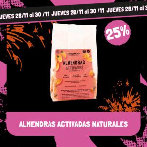 ALMENDRAS ACTIVADAS NATURALES