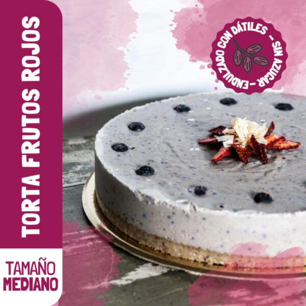 TORTA FRUTOS ROJOS MEDIANA DATILES