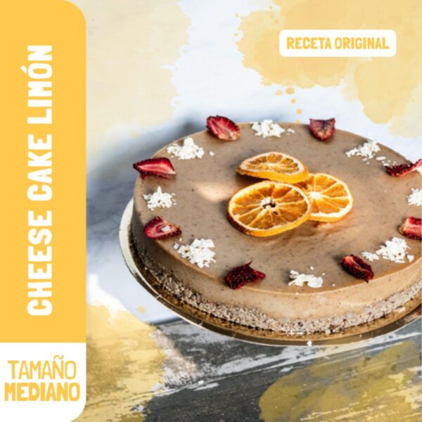 TORTA CHEESE CAKE LIMÓN MEDIANA ORIGINAL