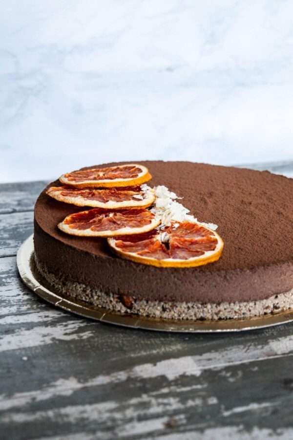 TORTA MOUSSE CACAO GRANDE SIN AZÚCAR