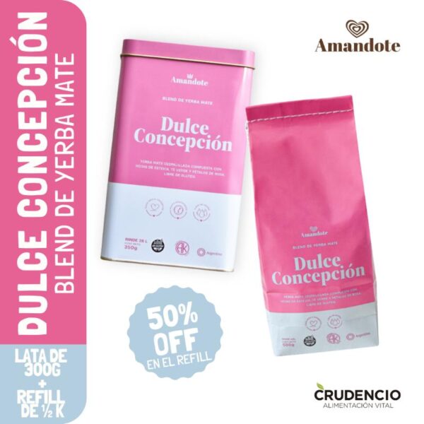 PROMO 1 LATA + 1 BOLSA (REFILL) DULCE CONCEPCIÓN