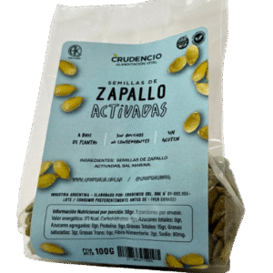 SEMILLAS DE ZAPALLO ACTIVADAS