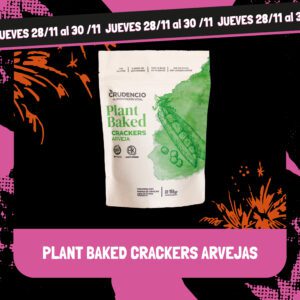PLANT BAKED CRACKER ARVEJA