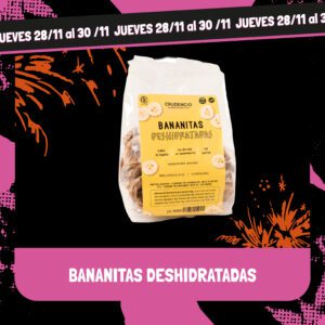 BANANITAS DESHIDRATADAS