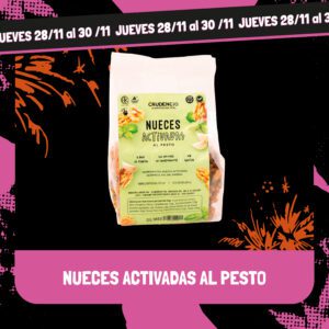 NUECES ACTIVADAS AL PESTO