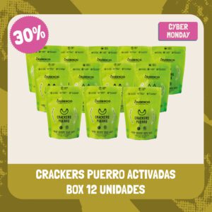 Crackers Puerro Activadas - Cyber Monday