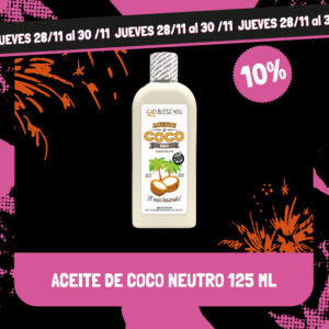 Aceite de coco Neutro 125Ml