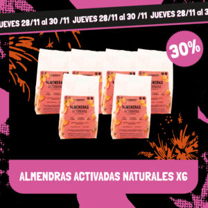 Almendras Activadas Naturales X6