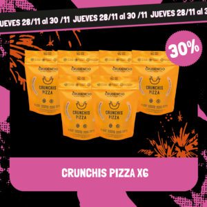 Crunchis Pizza Activadas x6