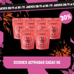 Cookies activadas cacao X6