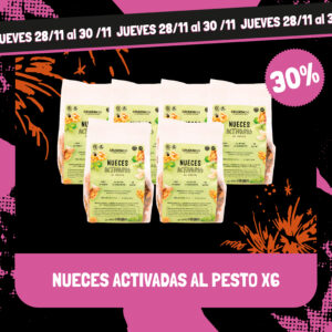 Nueces Activadas Al Pesto X6