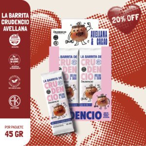 LA BARRITA DE CRUDENCIO AVELLANA Y CACAO X6