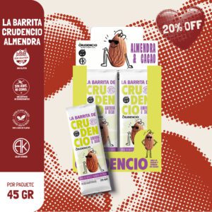 LA BARRITA DE CRUDENCIO ALMENDRA Y CACAO X6