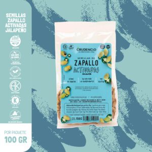 Semillas de zapallo activadas con jalapeño