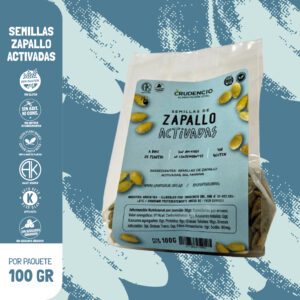 Semillas de zapallo activadas