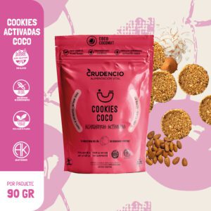 COOKIES COCO Y ALMENDRAS ACTIVADAS