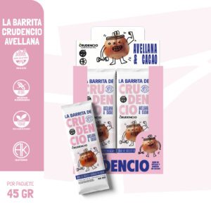 LA BARRITA DE CRUDENCIO ALMENDRA Y CACAO X12