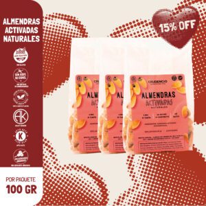 ALMENDRAS ACTIVADAS CRUNCH X3