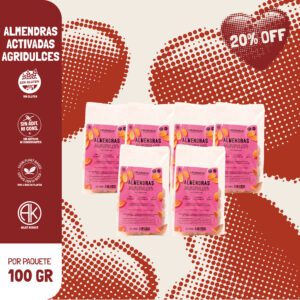 ALMENDRA ACTIVADA SWEET CRUNCH X6