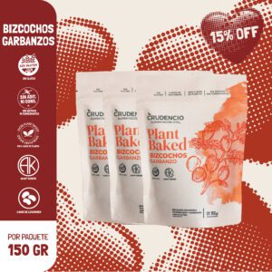 PLANT BAKED BIZOCHO GARBANZO X3