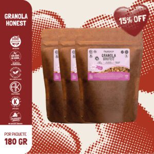 GRANOLA HONEST KETO X3