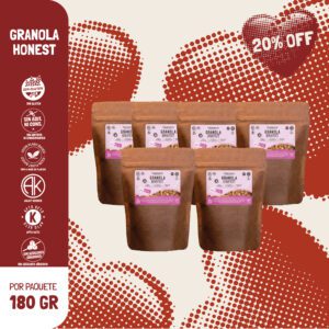 GRANOLA HONEST KETO X6