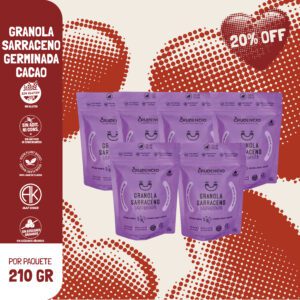 GRANOLA SARRACENO CACAO X6