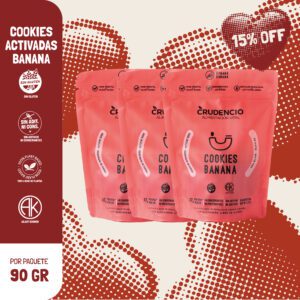 COOKIES ACTIVADAS BANANA X3
