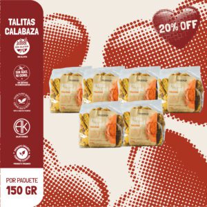 TALITAS DE CALABAZA X6