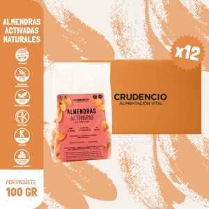 ALMENDRAS ACTIVADAS NATURAL CRUNCH X12