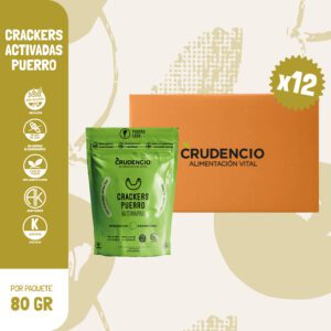 CRACKERS ACTIVADAS PUERRO X12