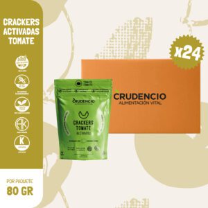 CRACKER ACTIVADA TOMATE X24