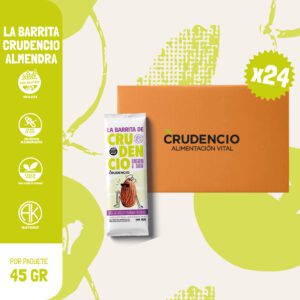 LA BARRITA DE CRUDENCIO ALMENDRA Y CACAO X24