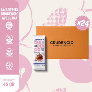 LA BARRITA DE CRUDENCIO AVELLANA Y CACAO X24