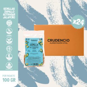 SEMILLAS DE ZAPALLO ACTIVADAS CON JALAPEÑO X24